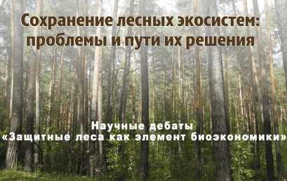 Резолюция научных дебатов «Защитные леса как элемент биоэкономики»