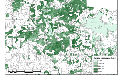 Estimation of forest taxation characteristics using satellite and ground data approach