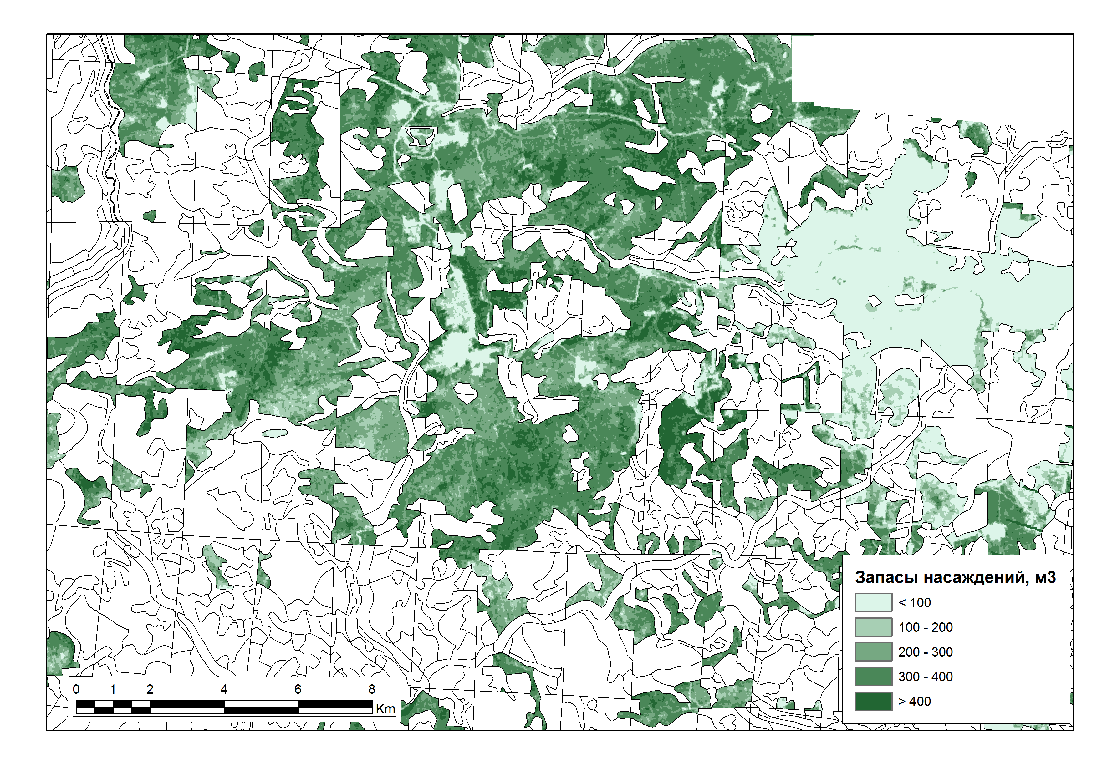 Estimation of forest taxation characteristics using satellite and ground data approach