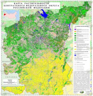 Картографирование растительности наземных экосистем на региональном уровне