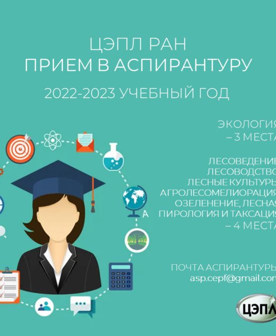 Поступление в аспирантуру ЦЭПЛ РАН в 2022/2023 учебном году